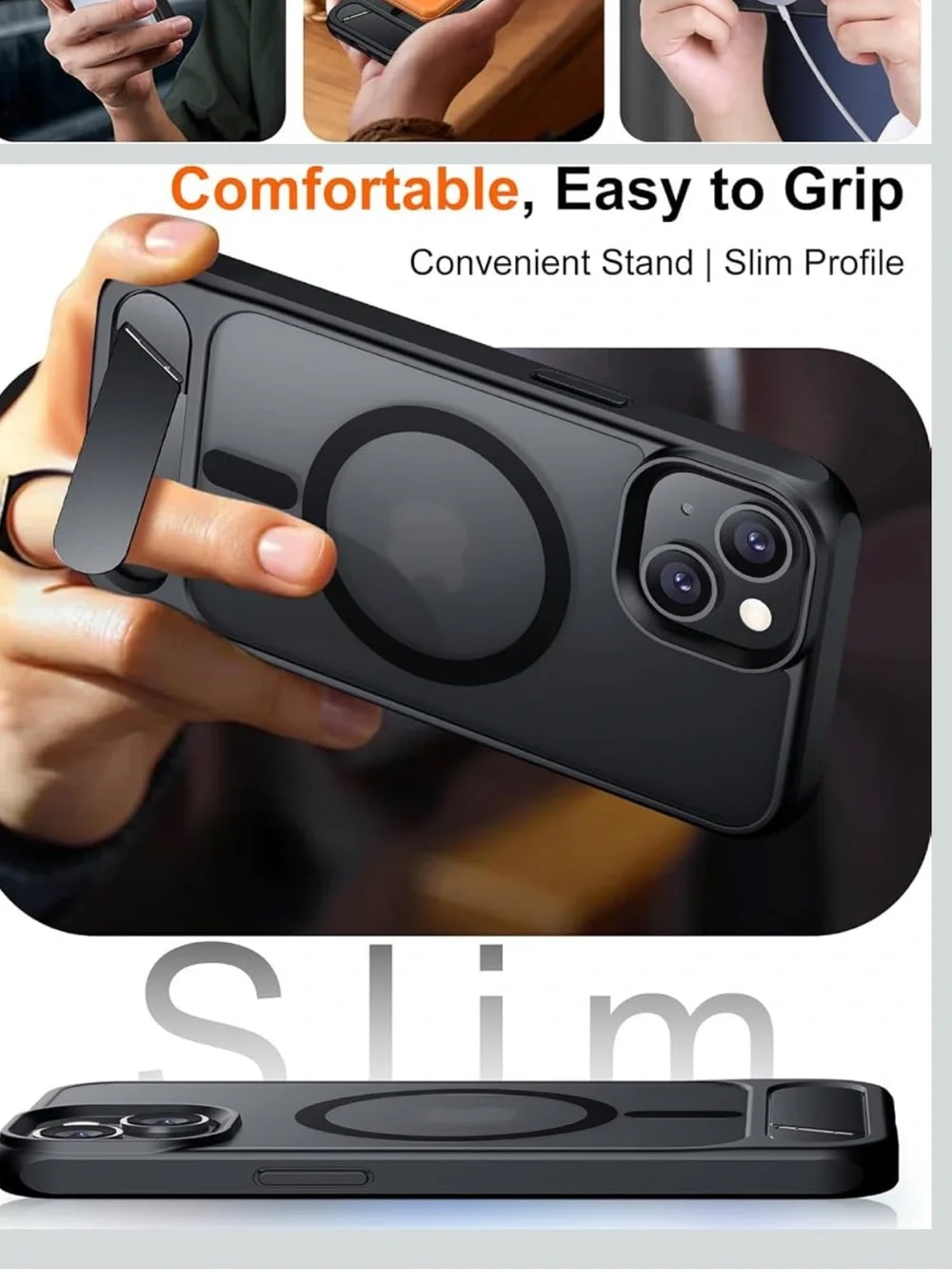 Temdan NIB IPhone case Compatible with iPhone 15 Plus & iPhone 14 Plus black